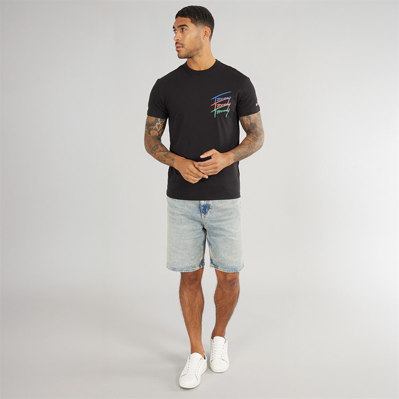 Tommy Jeans Mens Isaac Shorts Denim Medium