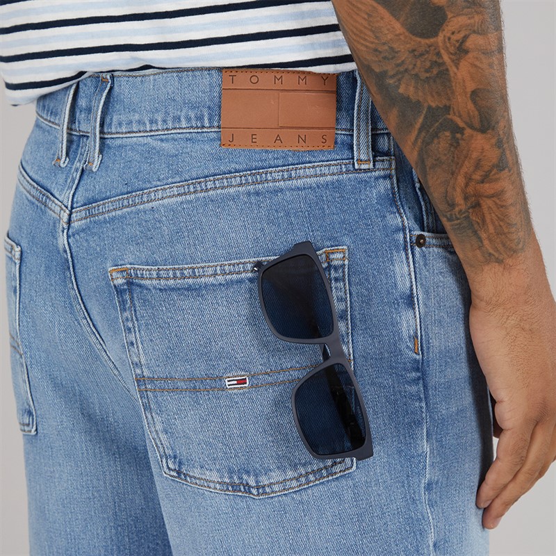 Tommy Jeans Mens Isaac Shorts Denim Medium