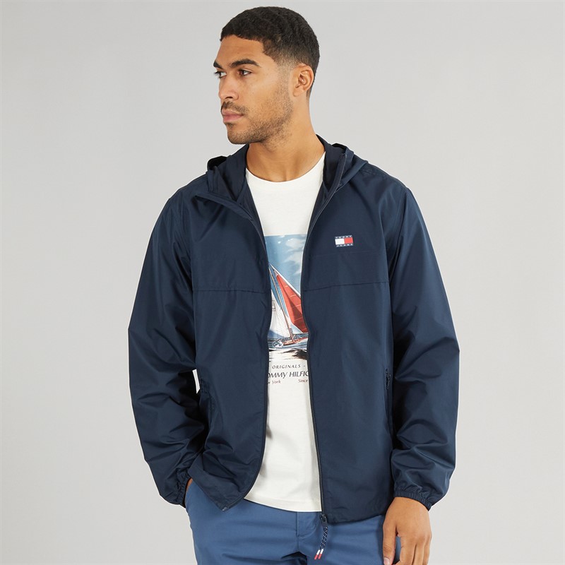 Tommy Jeans Mens Chicago Jacket Dark Night Navy