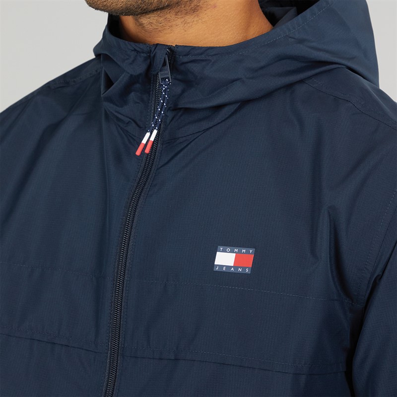 Tommy Jeans Mens Chicago Jacket Dark Night Navy