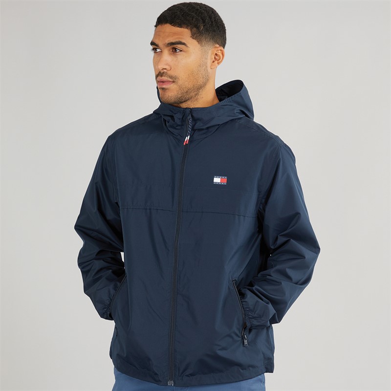 Tommy Jeans Mens Chicago Jacket Dark Night Navy