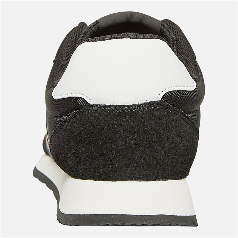 Tommy Jeans Mens TJ Low Top Trainers Black