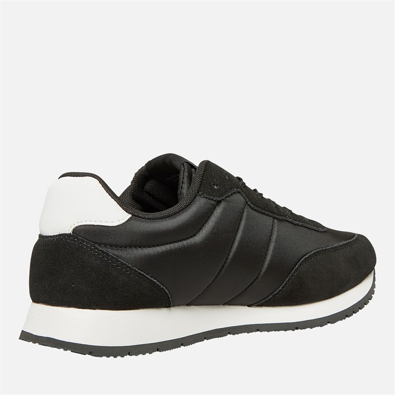 Tommy Jeans Mens TJ Low Top Trainers Black