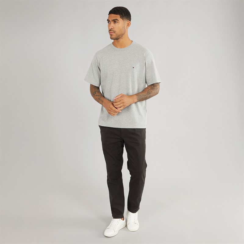 Tommy Jeans Mens Isaac Twill Chinos Black