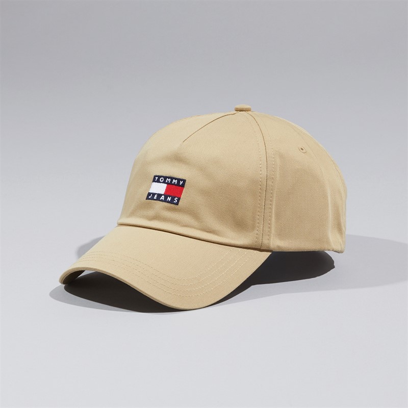Tommy Jeans Mens TJ Heritage Core Cap Relic Tan - Size OS