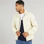 Tommy Jeans Mens Essential Casual Bomber Jacket Newsprint