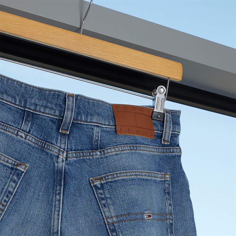 Tommy Jeans Womens Mom Shorts Denim Medium