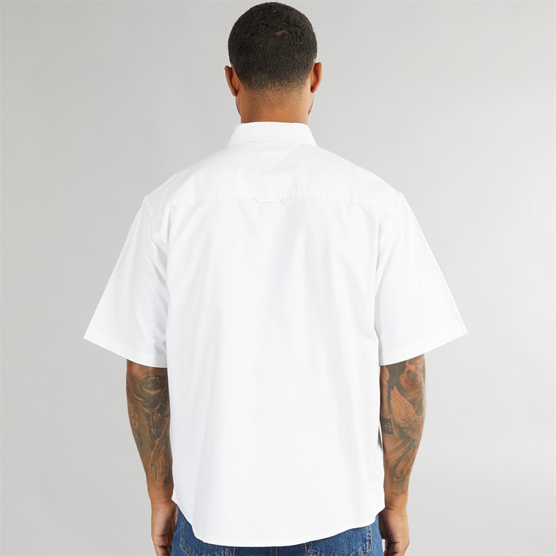 Tommy Jeans Herren Oxford Hemd Ecru