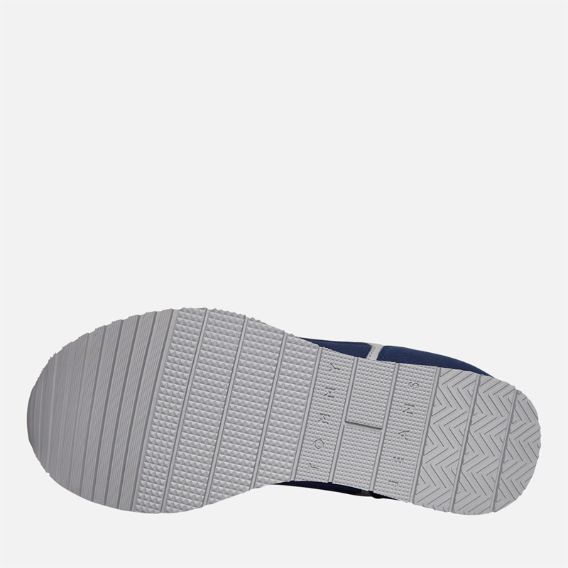 Tommy Jeans Mens Runner Trainers Dark Night Navy