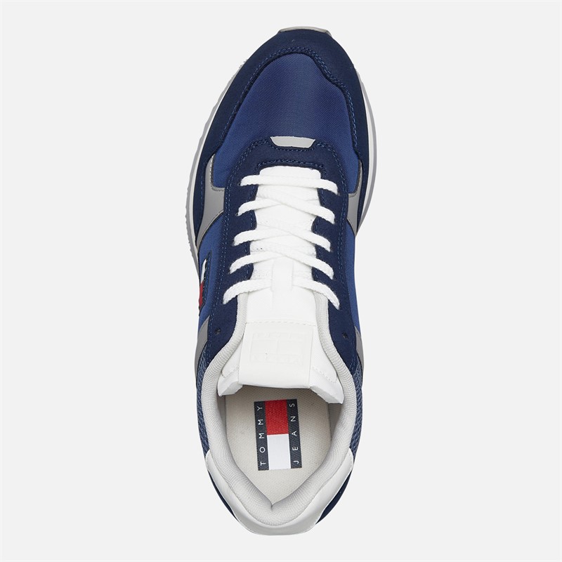 Tommy Jeans Mens Runner Trainers Dark Night Navy