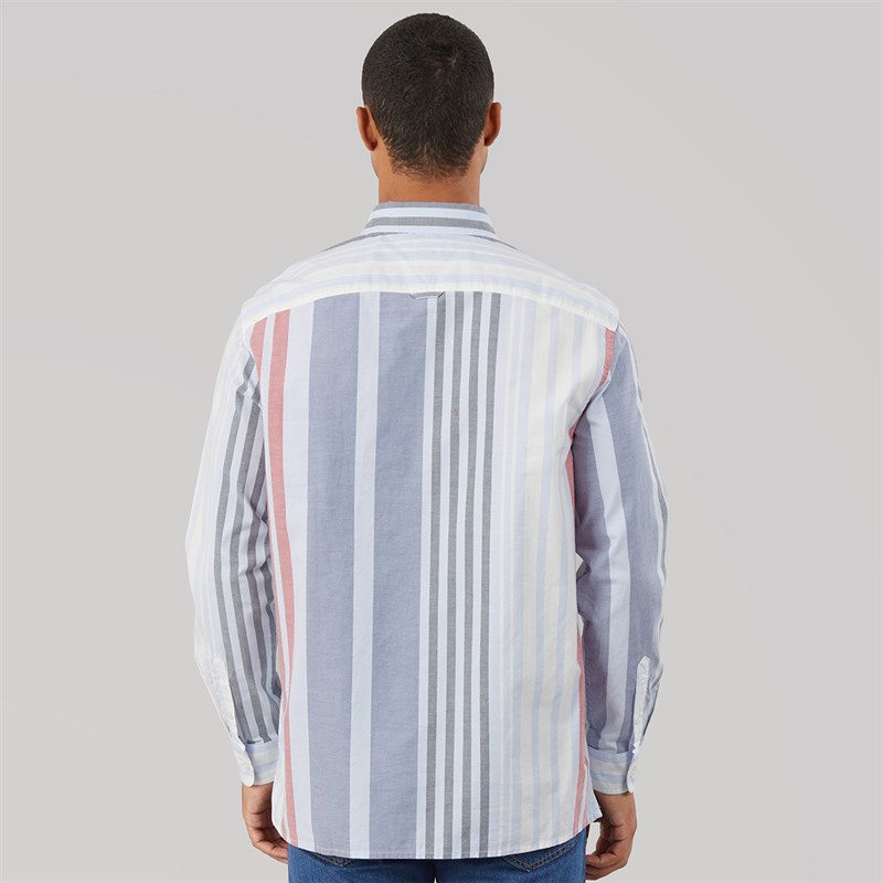 Tommy Jeans Mens Oxford Fun Stripe Shirt