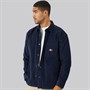 Tommy Jeans Mens Brick Cord Overshirt Dark Night Navy