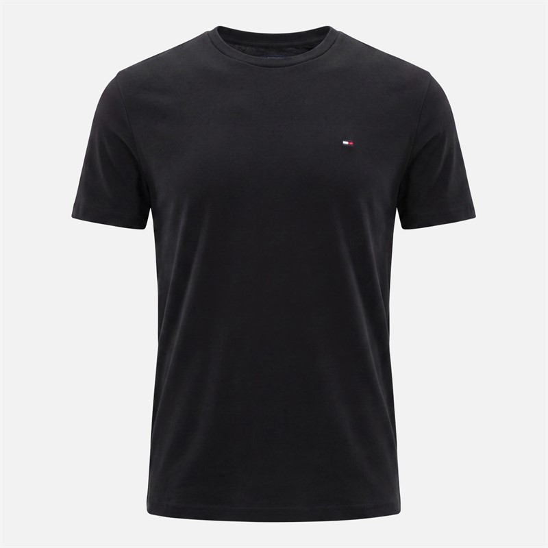 Tommy Jeans Mens Three Pack Slim T-Shirts Moonlight Iris/Ecru/Black