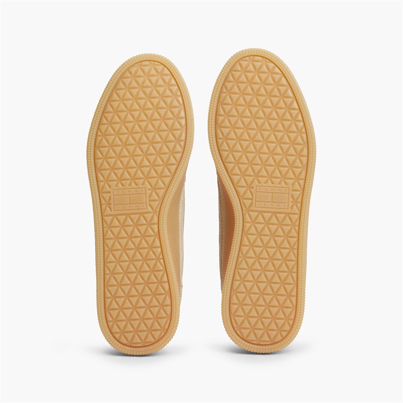 Tommy Jeans Mens Greenwhich Edge Trainers Gentle Gold