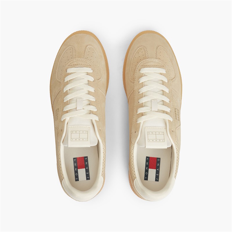 Tommy Jeans Mens Greenwhich Edge Trainers Gentle Gold