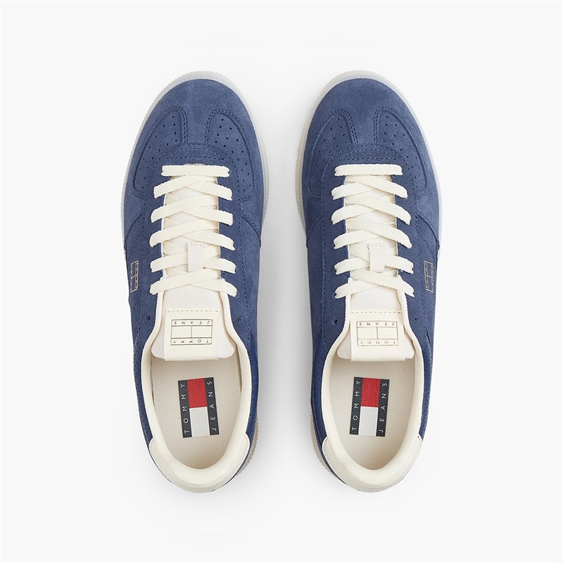 Tommy Jeans Mens Greenwhich Edge Trainers Blue Storm