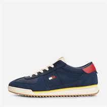 Tommy Jeans Mens Retro Runner Cleated Trainers Dark Night Navy