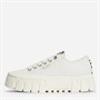 Tommy Jeans Womens Platform Cleated Trainers Ivory