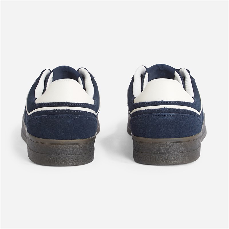 Tommy Jeans Mens The Greenwich Suede Trainers Dark Night Navy