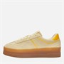 Tommy Jeans Womens The Greenwich Flatform Trainers Frozen Custard