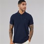 Tommy Jeans Mens Placket Polo Shirt Dark Night Navy