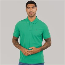 Tommy Jeans Mens Polo Shirt Bahama Green