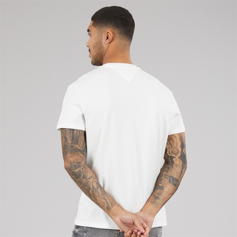 Tommy Jeans Mens Vinatge T-Shirt Ecru