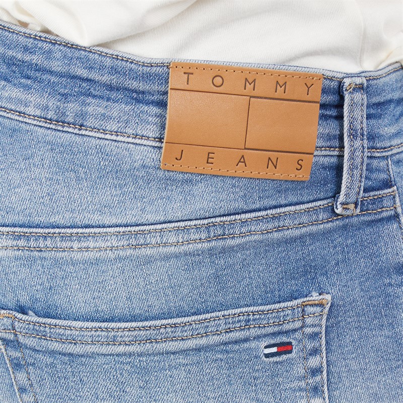 Tommy Jeans Mens Slim Tapered Jeans Denim Medium