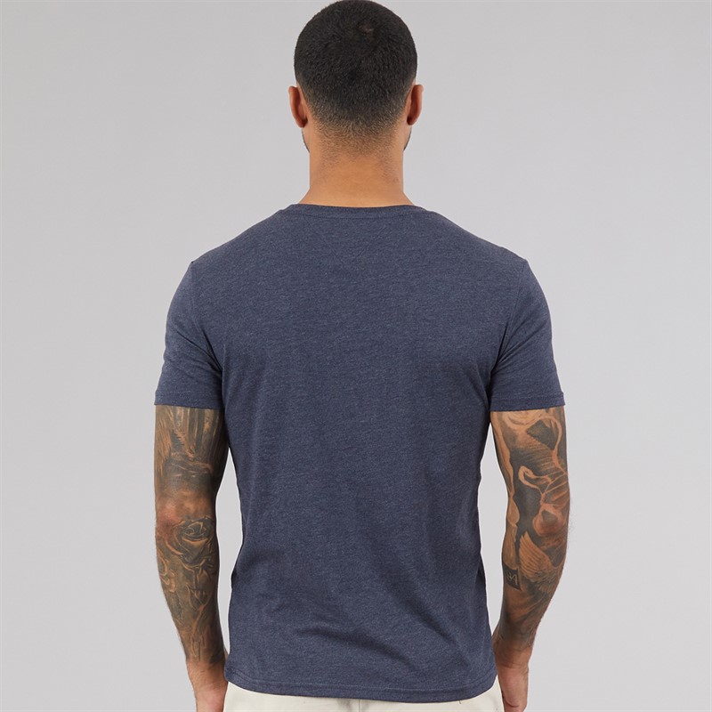 Tommy Jeans Mens Jaspe T-Shirt Dark Night Navy Htr