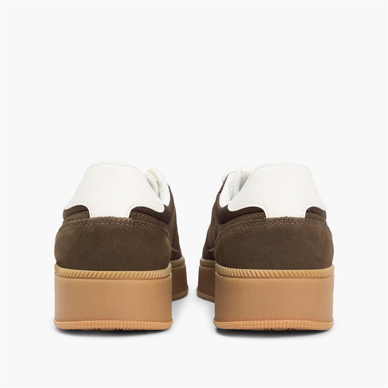 Tommy Jeans Womens The Greenwich Trainers Legacy Brown
