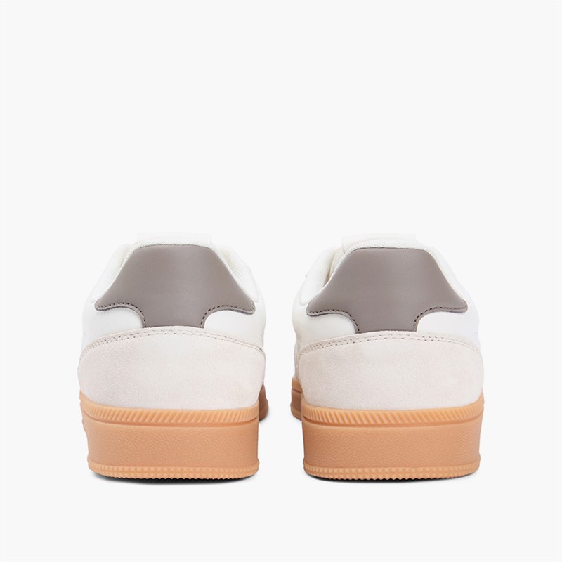 Tommy Jeans Mens The Greenwich Trainers Ivory/Dusty Brown