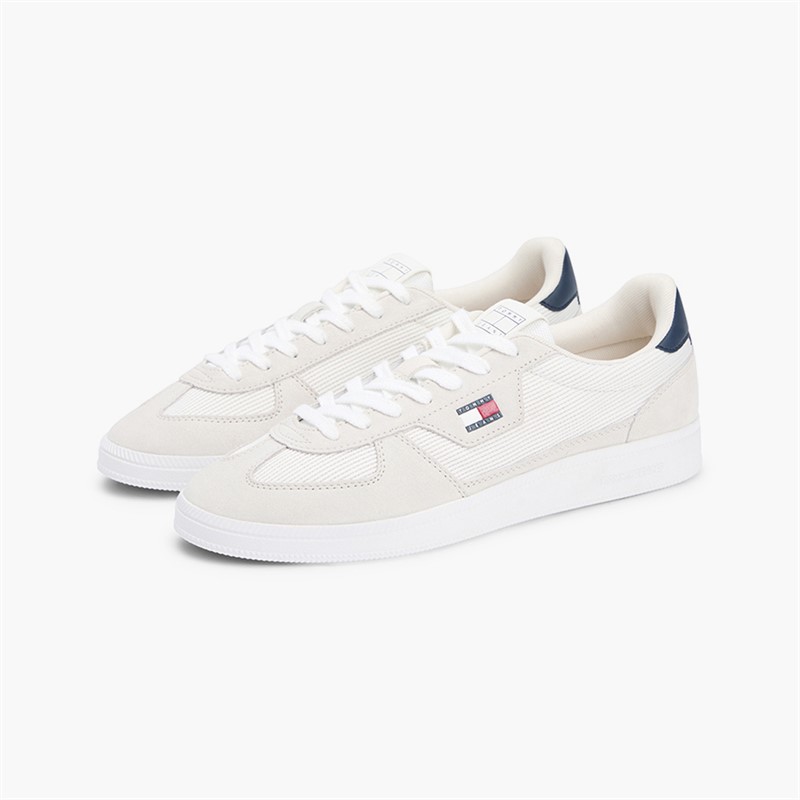 Tommy Jeans Mens The Greenwich Trainers Stratus Grey