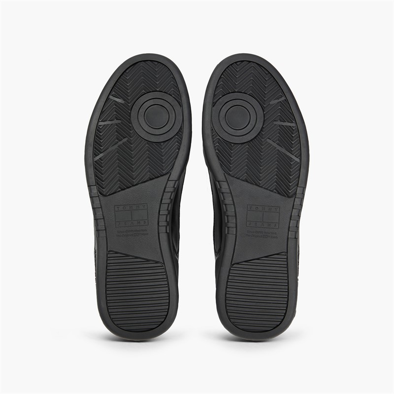 Tommy Jeans Mens Cupsole Trainers Black