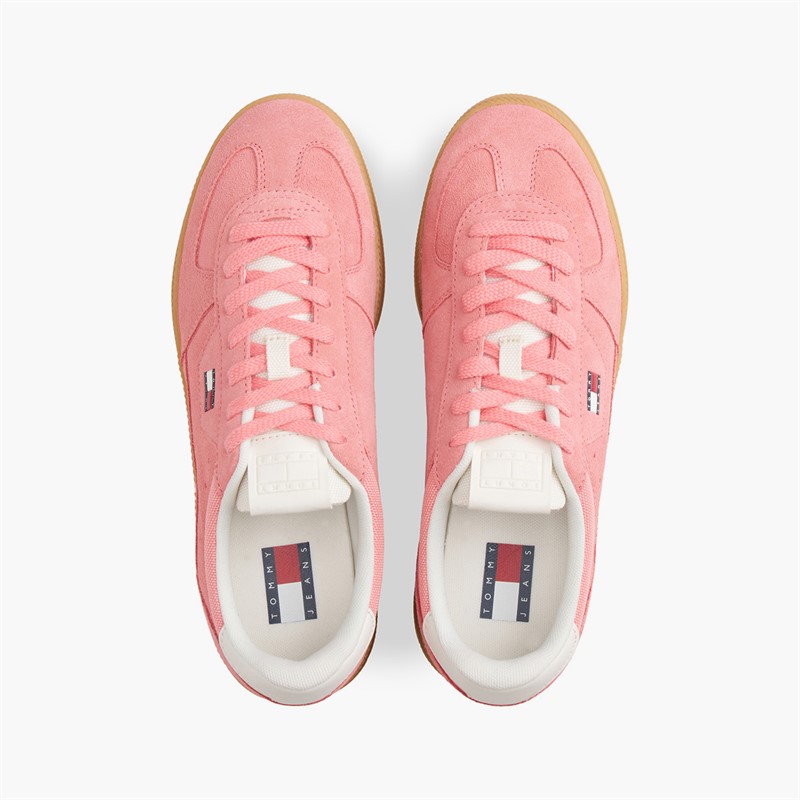 Tommy Jeans Womens The Greenwich Trainers Enchanted Pink