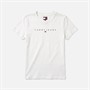 Tommy Jeans Womens Linear T-Shirt Ecru