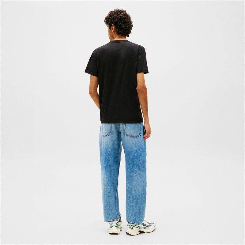 Tommy Jeans Mens TJ Gym T-Shirt Black
