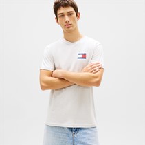 Tommy Jeans Mens Slim Essential T-Shirt Ice Grey Heather