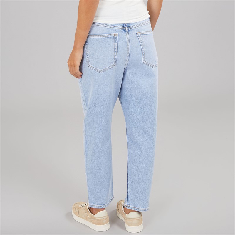Tommy Jeans Womens Mom Jeans Denim Light
