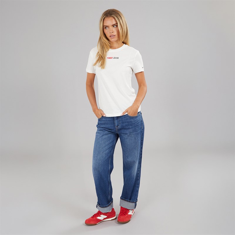 Tommy Jeans Womens Sophie Jeans Denim Dark