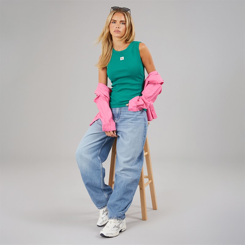 Tommy Jeans Womens Jeanie Balloon Jeans Denim Medium