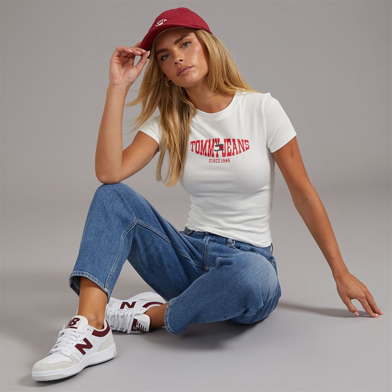 Tommy Jeans Womens Mom Jeans Denim Medium