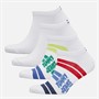 Tommy Jeans Mens Fushion Four Pack Trainer Socks Multi