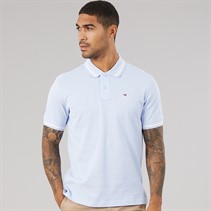 Tommy Jeans Mens Tipped Polo Shirt Moonlight Iris