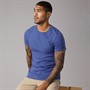 Tommy Jeans Mens Slim Fit T-Shirt Blue Storm