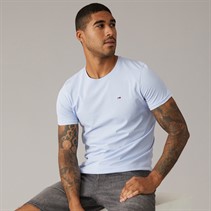 Tommy Jeans Mens Slim Fit T-Shirt Moonlight Iris