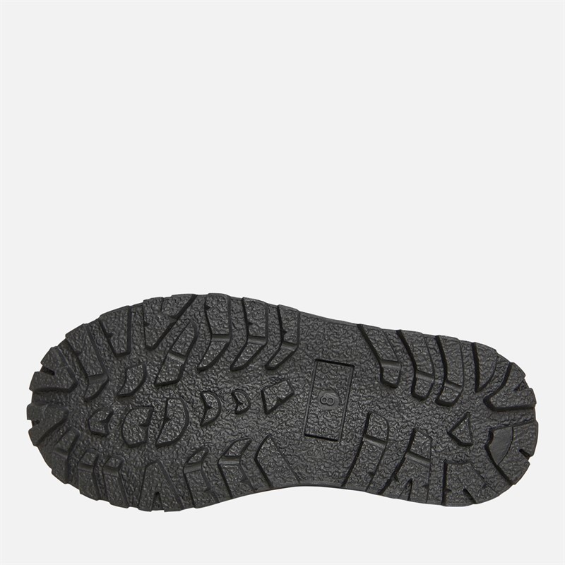 Little Divas Girls T-Bar School Shoes Black