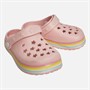 Little Divas Girls Star Cut Out Clogs Pink