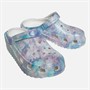 Little Divas Girls Marble Clogs Blue