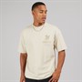 Fiftyfive Mens Cherubs Crew T-Shirt Off White
