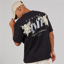 Fiftyfive Mens Cherubs Crew T-Shirt Black